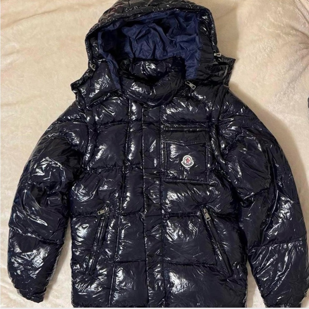 Men’s Moncler Navy Puffer Jacket